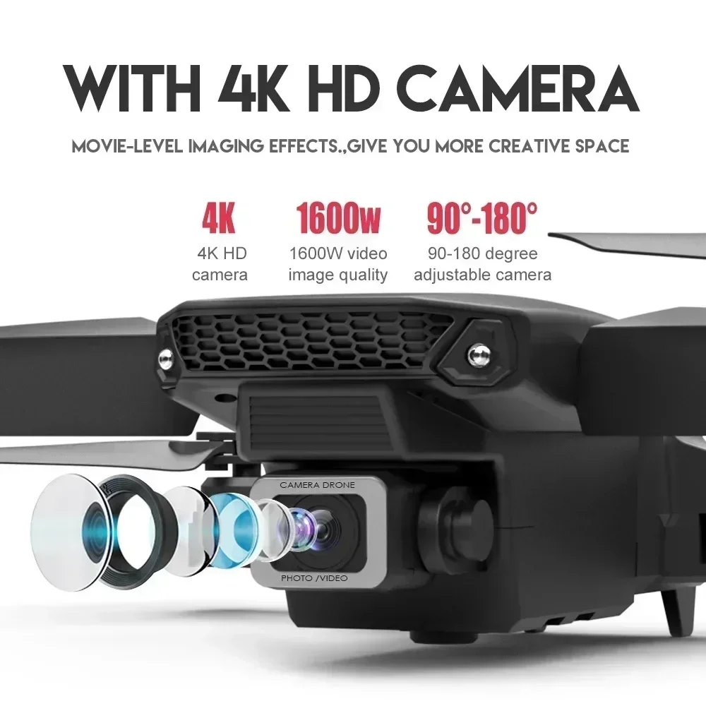 E88 Pro WIFI FPV Drone grandan - Drone Racing Camera recensione e prezzo
